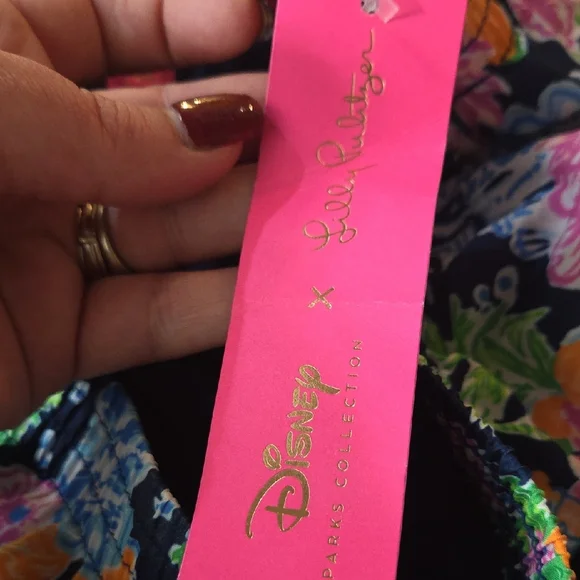 Disney Women's Navy and Multicolor Athletic Shorts - Picture 3 of 10